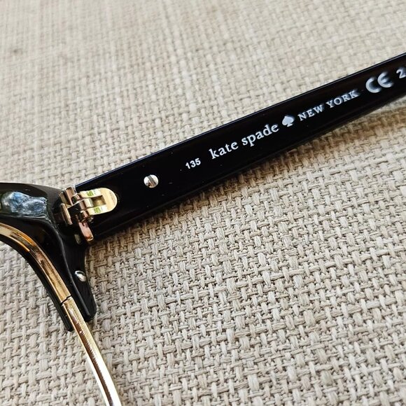 Kate Spade New York Women Glasses/Eyeglasses Frame Black/Gold SHIRA/S 55[]16 135 - Picture 12 of 13